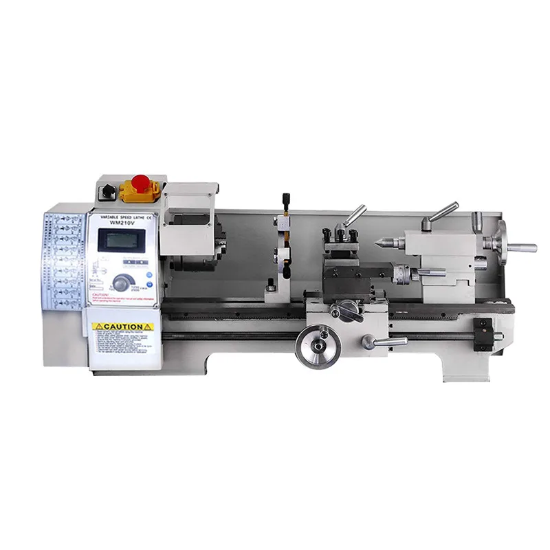 Mini Variable-Speed High-Precision DIY Metal Lathe Bench Top Digital RPM 750W For Parts Turning Repair Lathe Center Tool Machine (9)