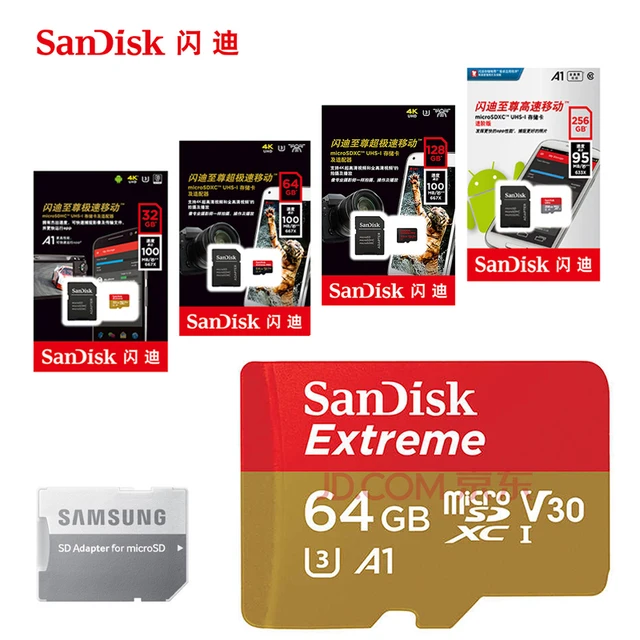 Special Price SanDisk Micro SD Card Memory Card 100MB/s 64GB 128GB 32GB 16GB 256GB U3 Class 10 microsd Flash TF Card SDXC Free Card Adapter Special Price SanDisk Micro SD Card Memory Card 100MB/s 64GB 128GB 32GB 16GB 256GB U3 Class 10 microsd Flash TF Card SDXC Free Card Adapter