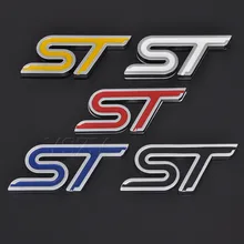 Ford St Badge And Get Free Shipping On Aliexpress Fashion Metal Car Sticker Sport Emblem Badge Decal For Ford Focus St Fiesta Ecosport 2009