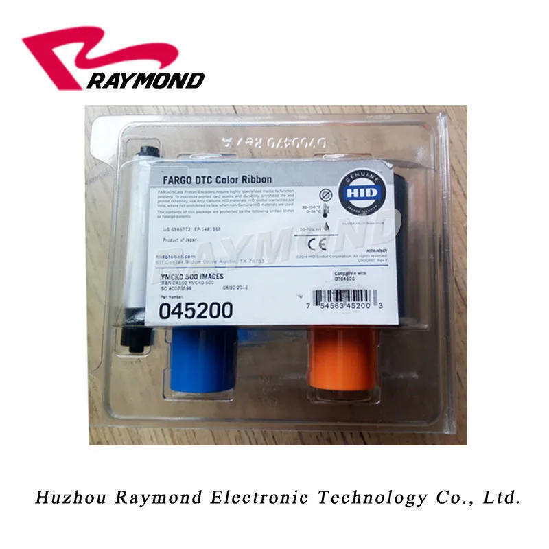 Original DTC4500 & DTC4500e Card Printer 045200 YMCKO Color Ribbon 500