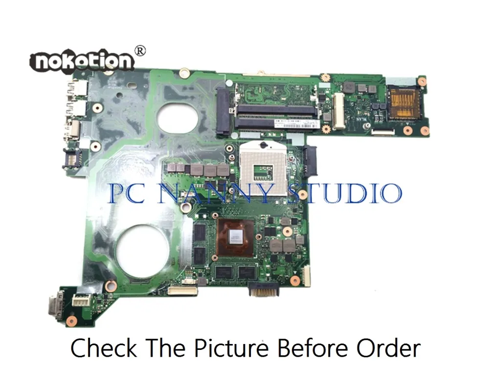 

PANANNY For ASUS N46VZ MOTHERBOARD HM77 GT650M DDR3 tested