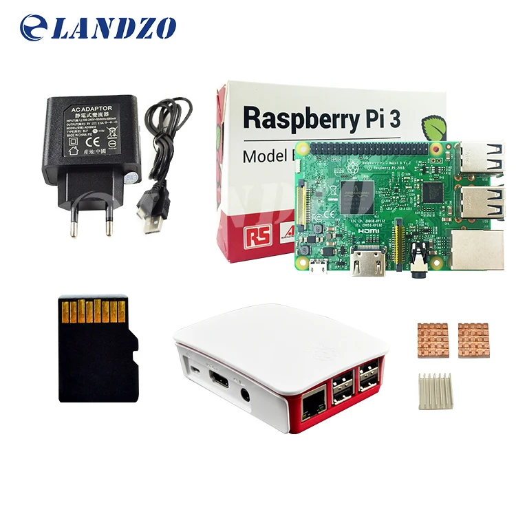 H Raspberry Pi 3 Model B starter kit pi 3 board pi 3 case European power