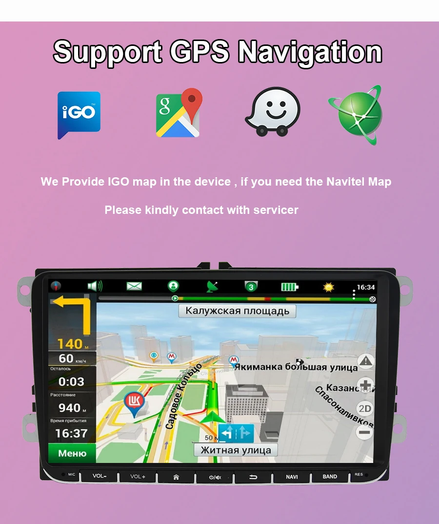 Navivox Автомобильный мультимедийный плеер android 8,1 2 Din автомобильный DVD для VW/Volkswagen/Golf/Polo/Tiguan/Passat/b7/b6/SEAT/leon/Skoda/Octavia