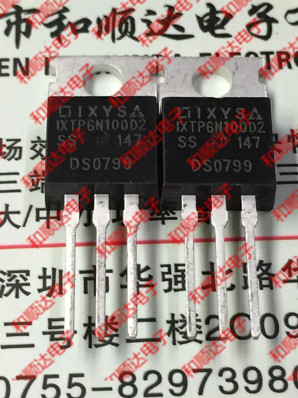 

Оригинальный Новый 5 шт./IXTP6N100D2 TO-220 1000V,6A, TO220
