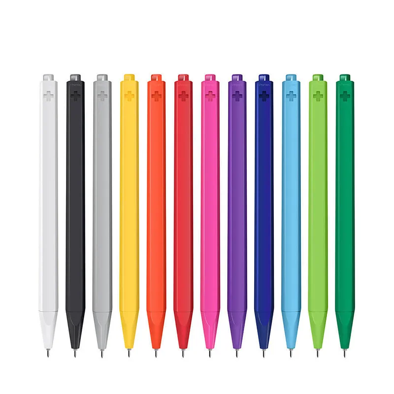 

Original Xiaomi Radical Signing Pens ABS PREMEC Smooth Switzerland Refill 12 colors 0.4mm Black Ink Ballpoint For Student Office