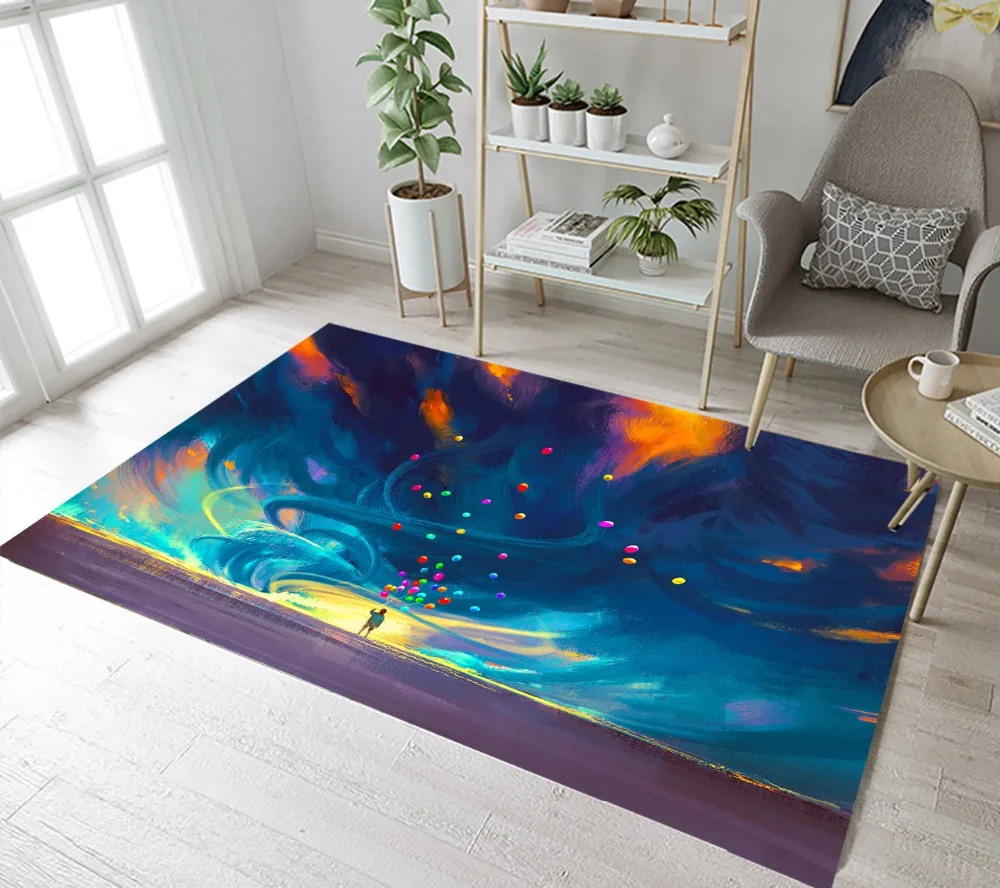 Детские воздушные шары, коврики, фантазийные штормы, ковры для детей, дома, гостиной, спальни, прихожая кухня, двери, коврики для ванной