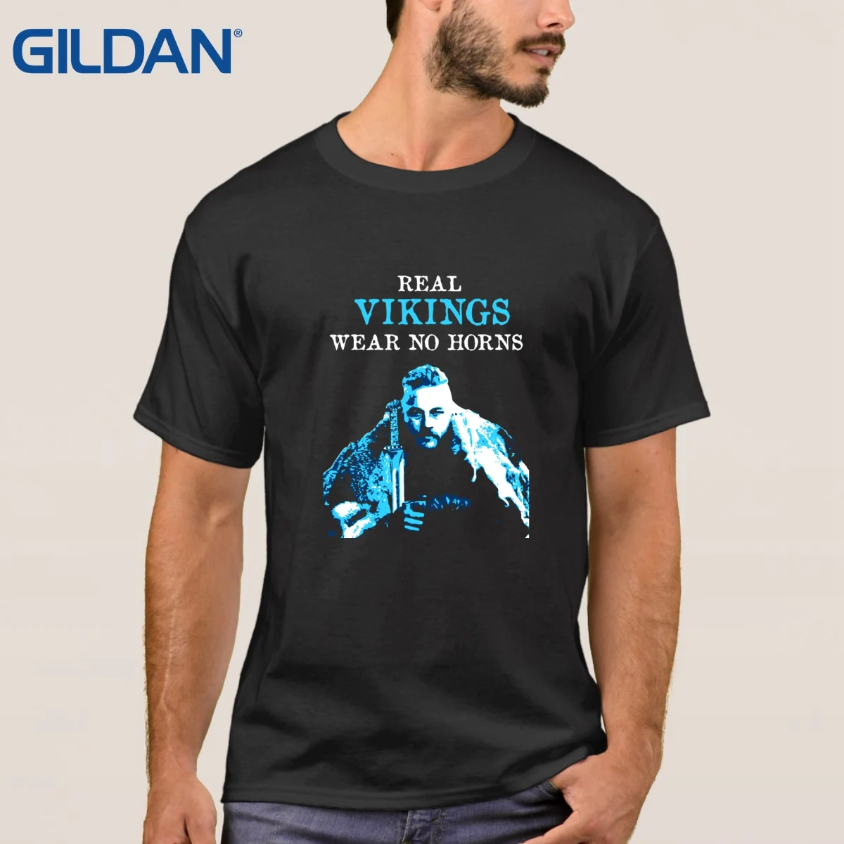 KING RAGNAR LOTHBROK VIKINGS Men/'s Tees Shirt