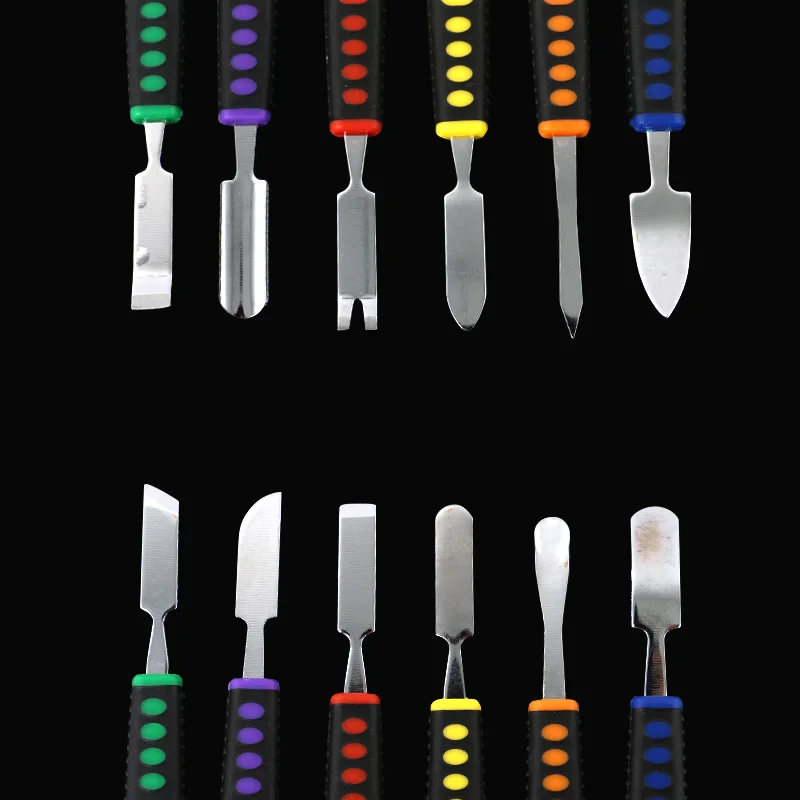 Kaisi 6Pcs Dual Ends Metal Spudger Set for iPhone iPad Tablet Mobile Phone Prying Opening Repair Tool Kit Hand Tool Sets - Image 3