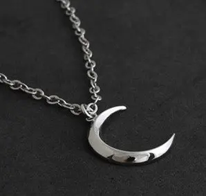 Ожерелье с подвеской в виде полумесяца Луны|sweater chain|chain wholesalecrescent moon necklace |