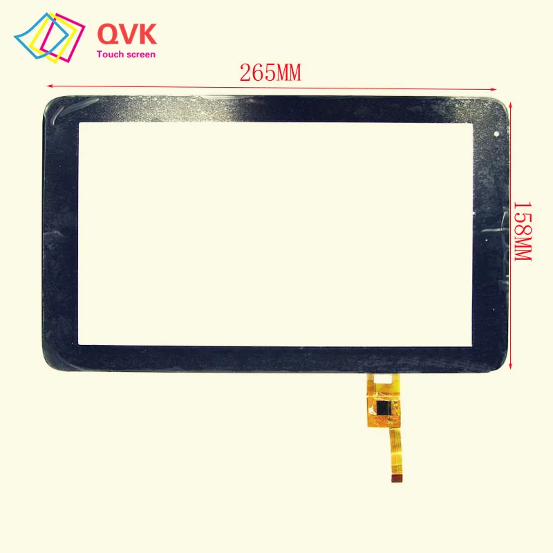 

Black For Archos Arnova 10d G3 Capacitive touch screen panel repair replacement spare parts free shipping