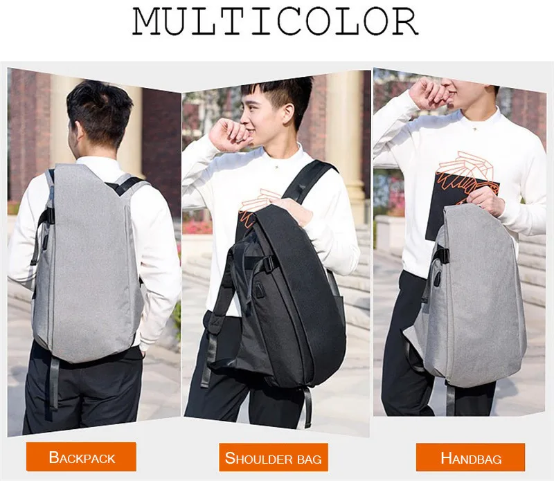 Высококачественная нейлоновая сумка для ноутбука 15,6 дюймов, сумка на плечо, модный рюкзак для отдыха, сумка для бизнеса, мужские сумки, голограмма
