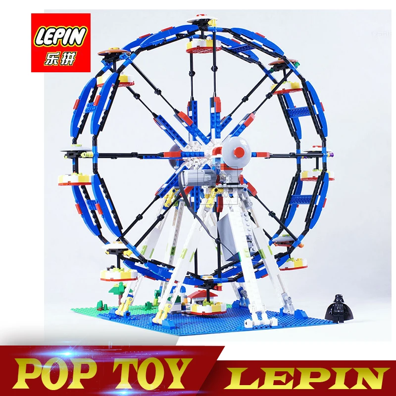 

DHL Lepin 15033 1170Pcs Building Series The Three-in-One Electric Ferris Wheel Building Blocks Bricks Compatible 10247