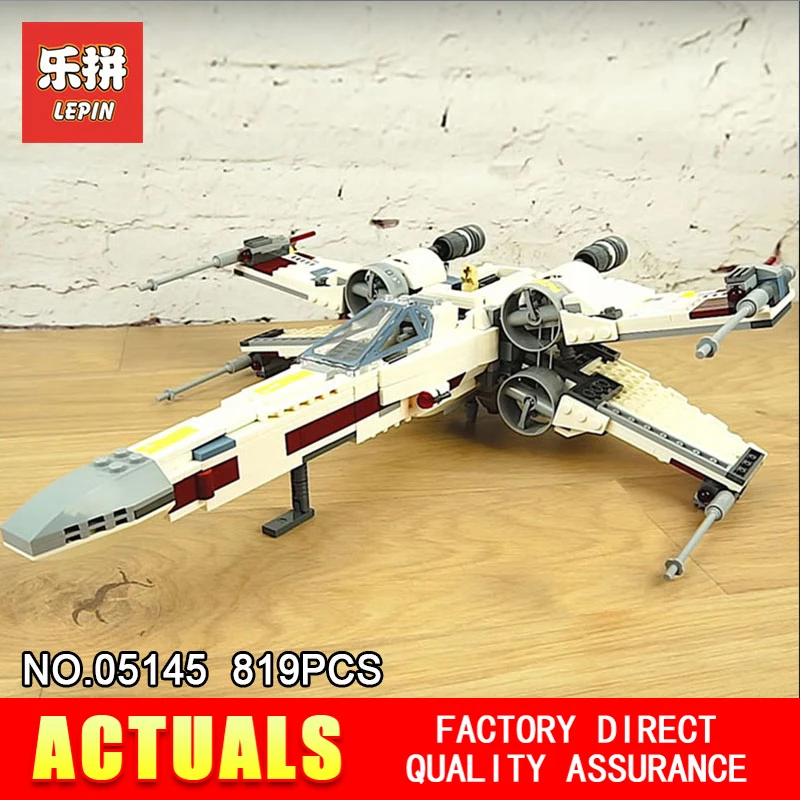 

2018 Lepin 05145 STAR X-Wing Starfighter Compatible With The 75218 Building Educational Toys Blocks Bricks WARS