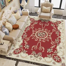 Европейский современный стиль ковры для гостиной журнальный столик ковер большого размера спальни диван пол коврик Домашний Декоративный Ковер tapis