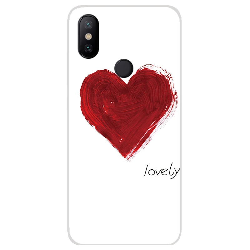 3D Cute Design For Xiaomi mi 6x case cover,20 patterns dog cat for Xiaomi mi 6x phone cases silicone BiNFUL 37