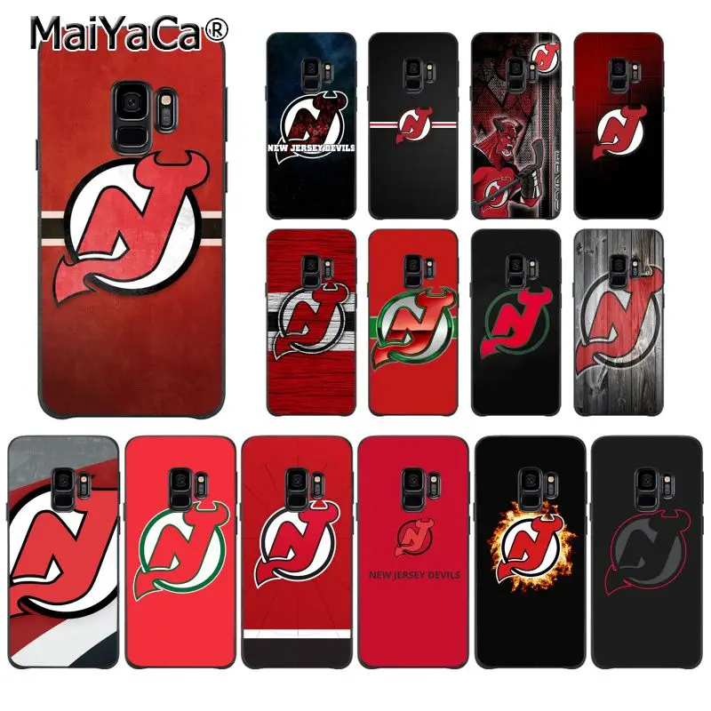 

MaiYaCa New Jersey Devils TPU Soft High Quality Phone Case for Samsung S9 S9 plus S5 S6 S6edge S6plus S7 S7edge S8 S8plus