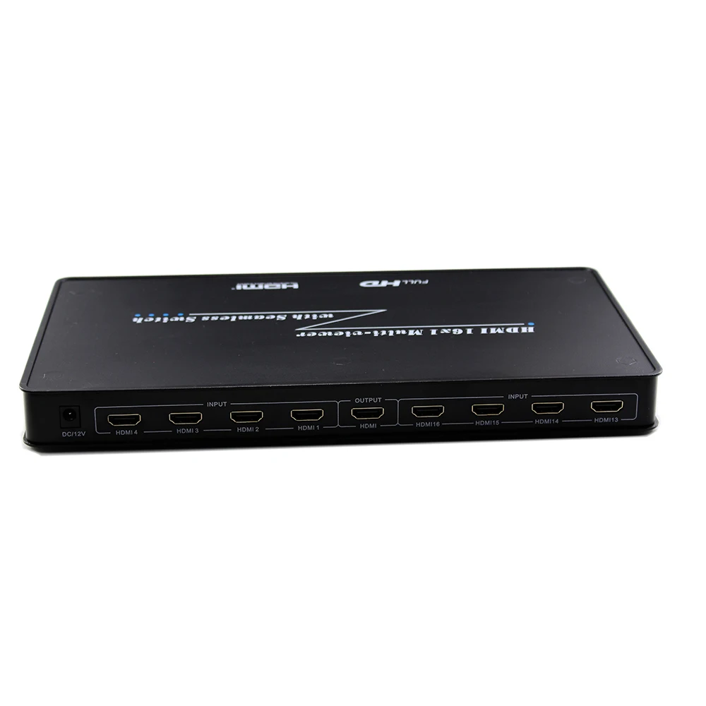 HDMI 16x1 Мульти-Просмотр HDMI бесшовный Коммутатор 16 в 1 выход 1080 P HDMI экран в режиме реального времени мультипросмотра для ТВ DVD