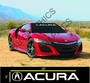 

For ACURA Windshield Vinyl Decal Sticker Emblem Logo Graphic TL CL RXS TLX RL