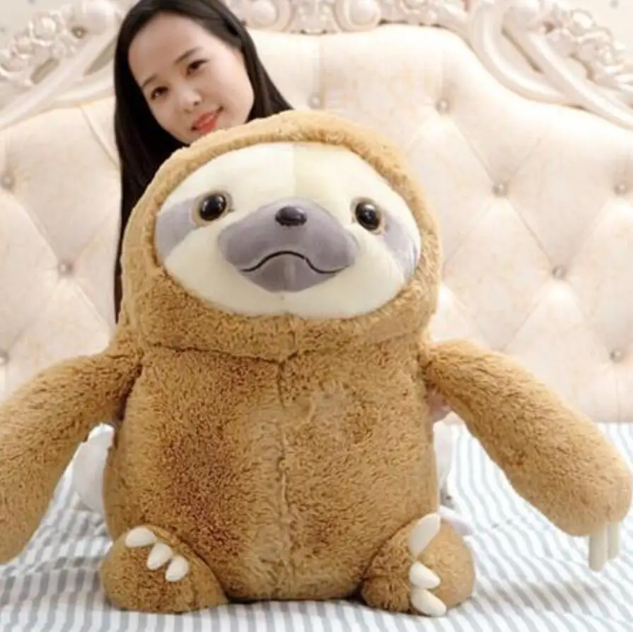 Simulation Sloth The Baby Doll Lifelike Sloth Plush Toys Stuffed Dolls