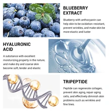 LANBENA Blueberry Essência Soro Ácido Hialurônico Hidratante Óleo Reduz linhas Finas Whitening Anti-Envelhecimento Anti Rugas Da Pele Cuidados