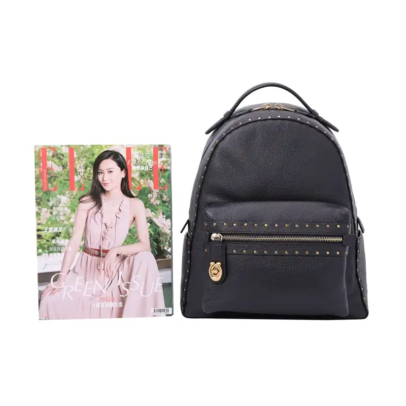 coach campus backpack with rivets