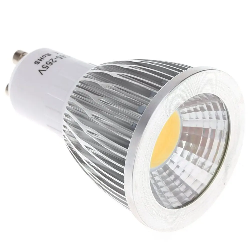 Светодиодная лампа с регулируемой яркостью GU10 cob E27 E14 mr16 3w 5w 7w 10w теплый белый 2700k