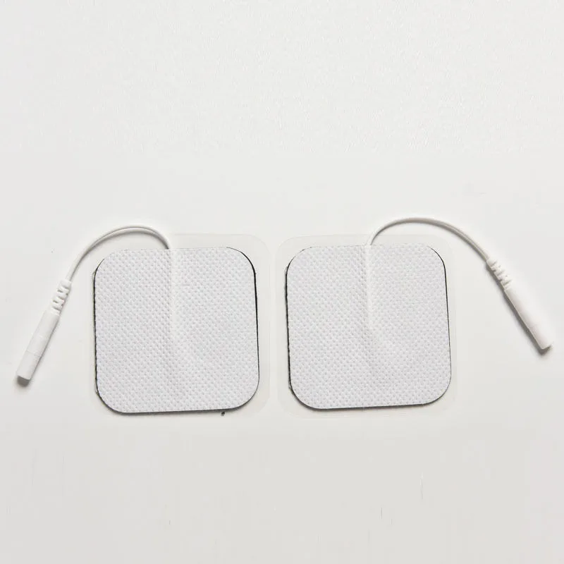 

Tens Machine Electrode Pads with cable for full body massager pulse therapy machine self adhesive pad for Health Care 5x5cm