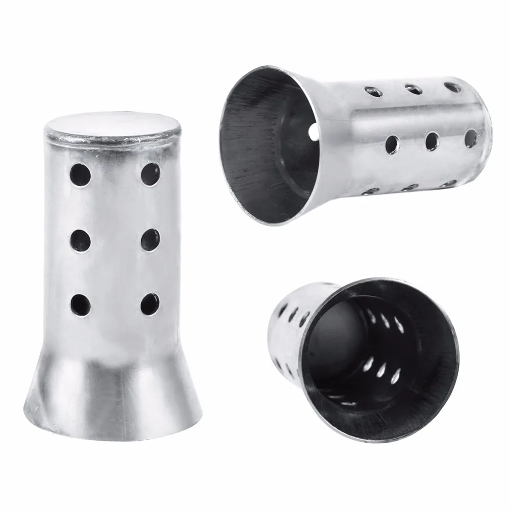 TOPS Stainless Steel 51MM Universal Motorcycle Exhaust Can Muffler