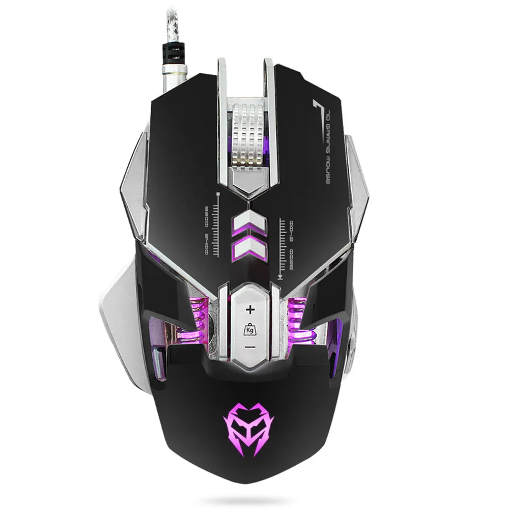 Optical Gaming Mouse 3200DPI Optical Adjustable 7D Button Wired