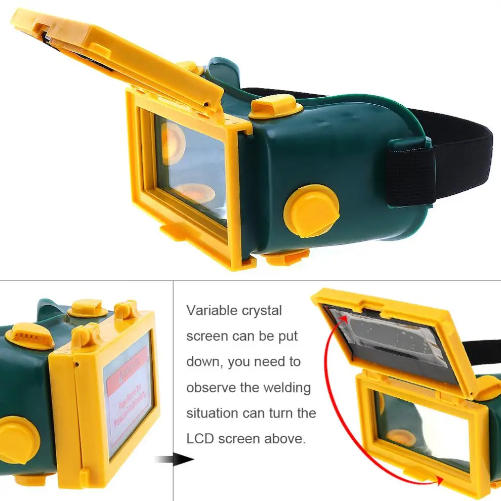 1 шт. Солнечная Авто Затемняющая маска для глаз сварочный шлем Сварка маска тени для глаз/очки для глаз для сварщика под летом
