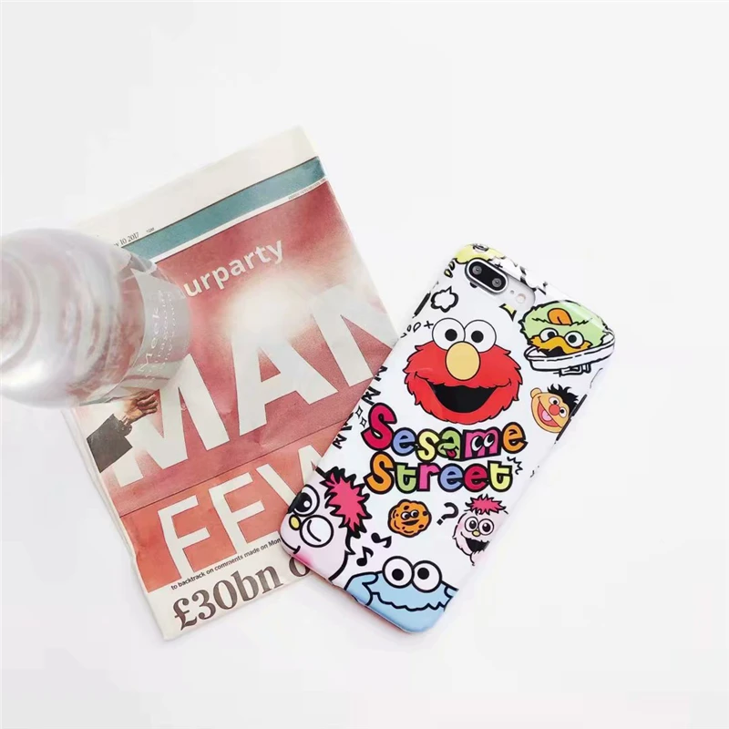 Niceking Cute Cartoon Animal Phone Case For iPhone X Case For iPhone 6 6S 7 8 Plus Fashion IMD Silicone Back Cover Case Coque
