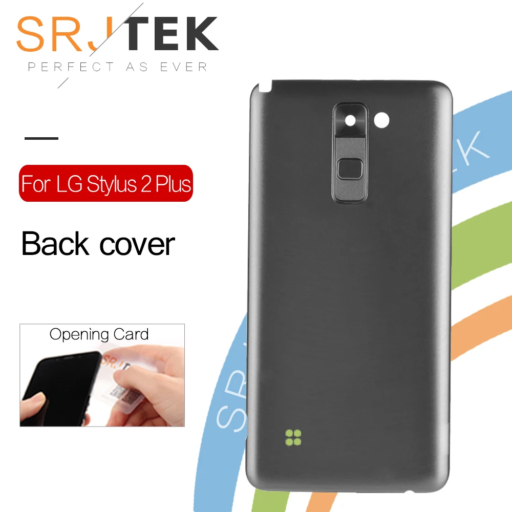 SRJTEK задний корпус для LG Stylus 2 Plus K530 K530F K535 задняя крышка чехол батарея дверь со