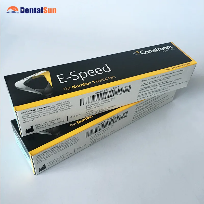 KODAK E-speed пленка/стоматологическая внутриоральная E-speed стоматологическая рентгеновская пленка