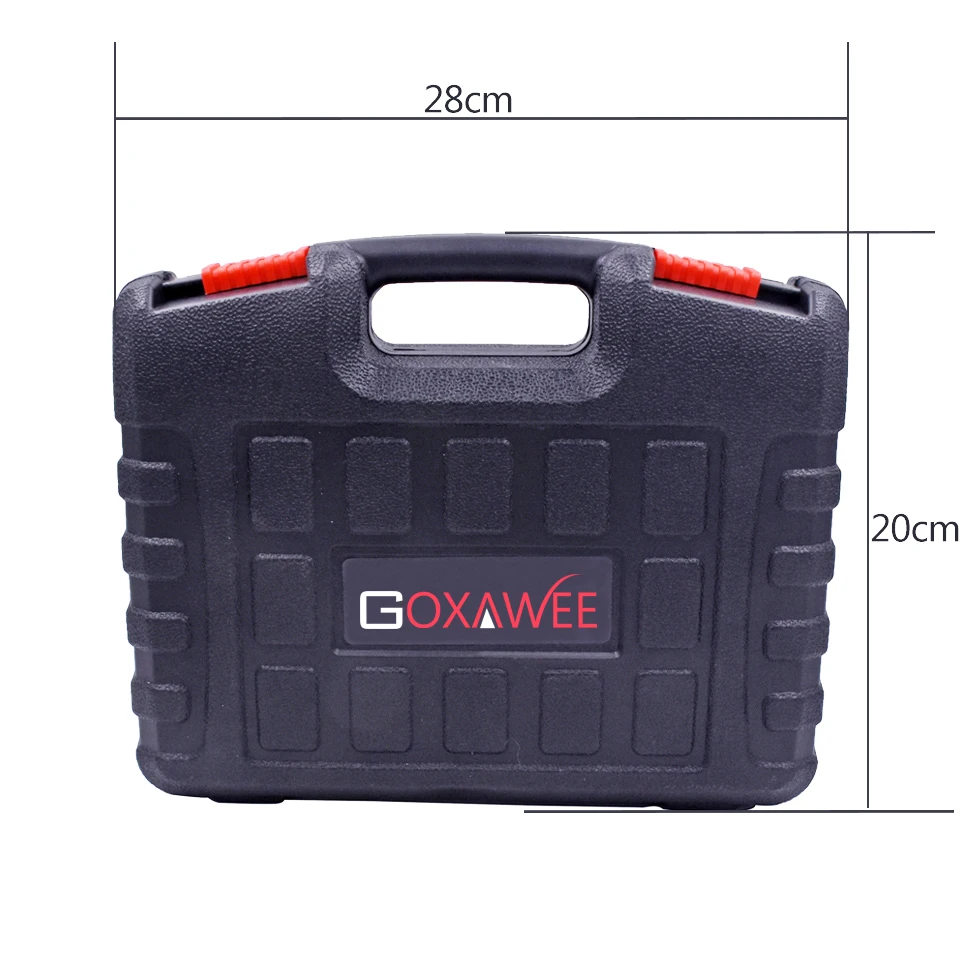 GOXAWEE пластиковая коробка для инструментов чехол для Dremel электрическая дрель вращающиеся инструменты не включают мини-дрель и вращающиеся инструменты
