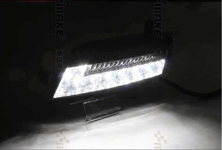 Для VW Volkswagen GOLF 7 led drl Дневной ходовой светильник противотуманный светильник! Автомобиль специальный VW GOLF 7 светодиодный DRL