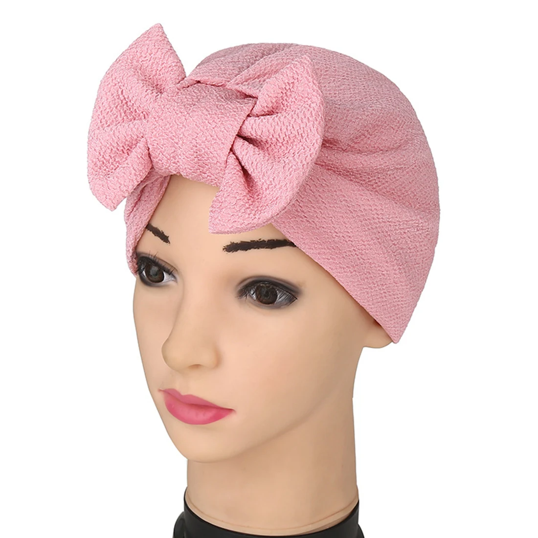 

New Women big bow Headband Updated Version Hat Soft Cute Turban Knotted hair band