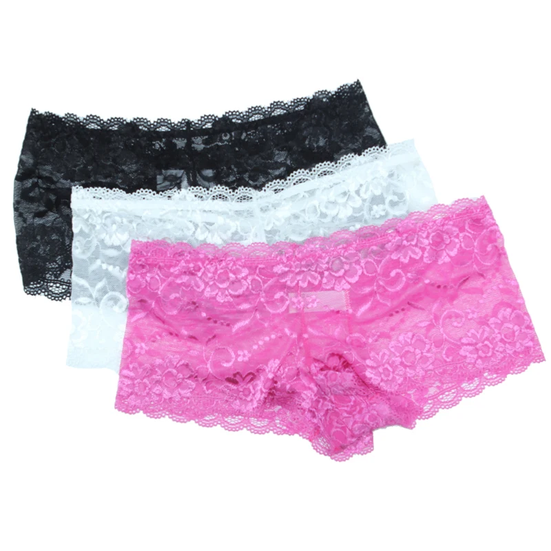 boyshorts panties lace