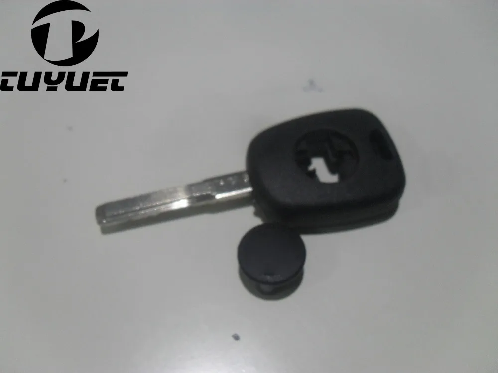 Uncut Клинок Ключевые Shell для Benz сменный транспондер чехол для ключей 2 трек HU64 лезвие