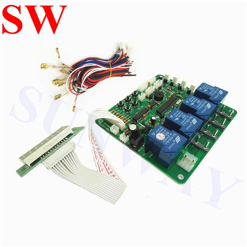 JY 21 4 цифры монетная Таймер доска для 1 года устройств pcb время управления со всеми