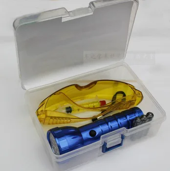 

Multifunction Large flashlight leak detector car household air conditioning neon tools refrigerant lamp Aluminum radiator