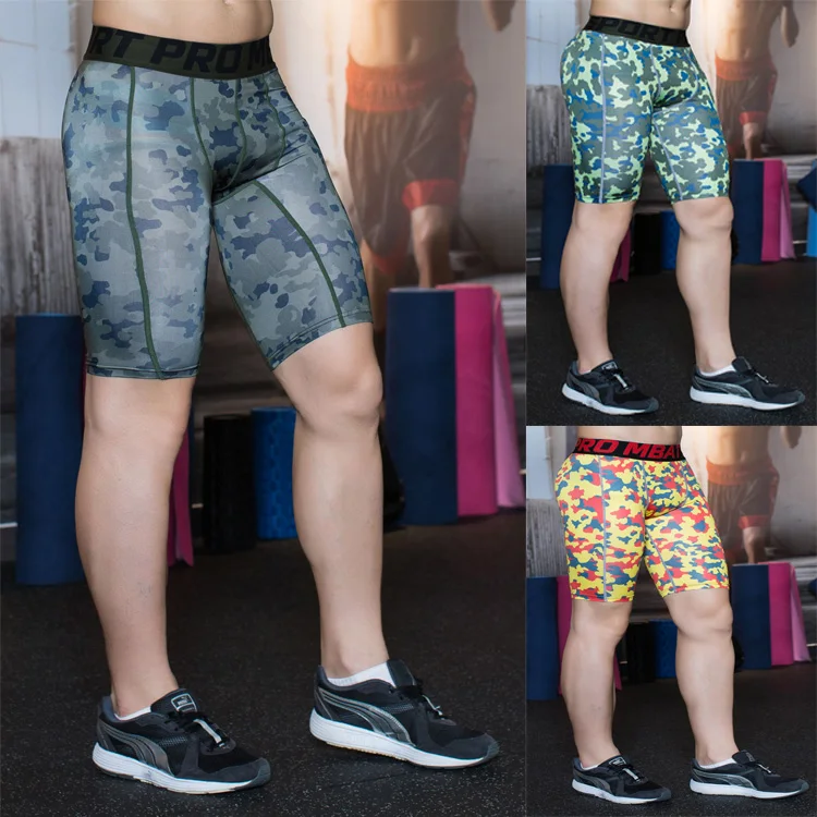 Gym Clothing Male Compression running Tights Shorts Jogging Gymnastics