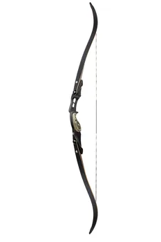 

60 Inches 45 lbs American Recurve Bow in IBO 190FPS with 17 inches Riser for Archery Hunting Shooting Training