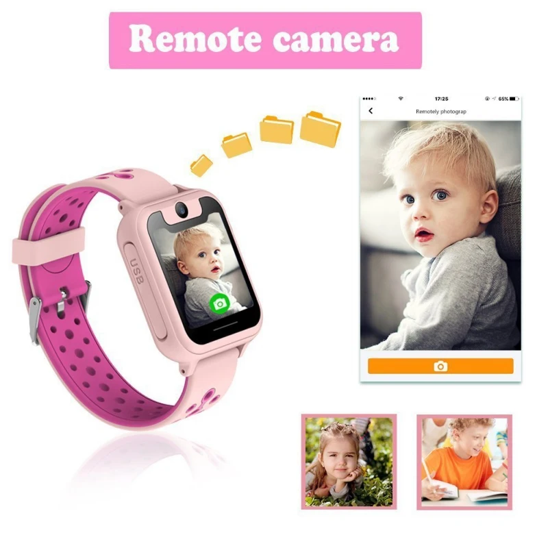  Kinder S6 Smart Uhr GPS Tracker Uhr HD 154 