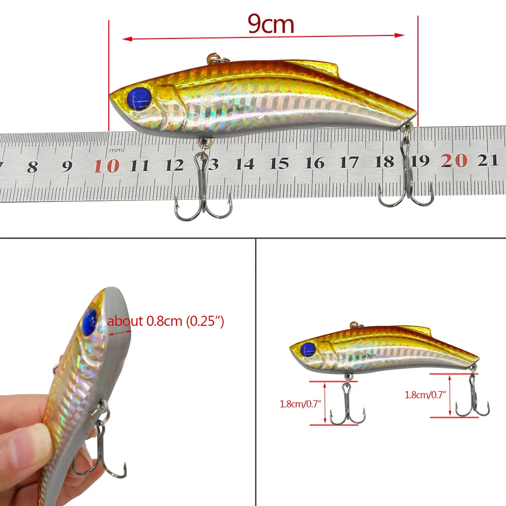 JSM-7pcs-lot-New-9cm-27g-Hard-Fishing-Lure-Vibra-lead-laser-Baits-Deep-sea-fishing (1)