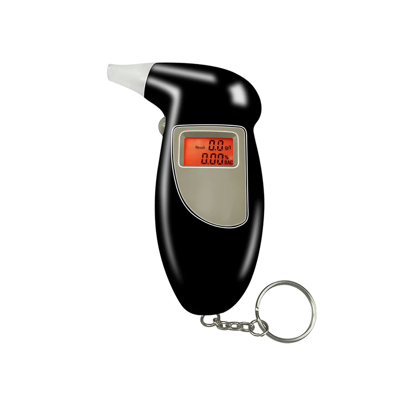 

Professional digital alcohol quick response detector Alcohol Breathalyzer alcohol test Alcotester backlit display