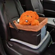 Переднее сиденье автомобиля клетка собаки ПЭТ Ватерлоо комфорт путешествия pet carrier собака сидение для автомобилей с ремень троса