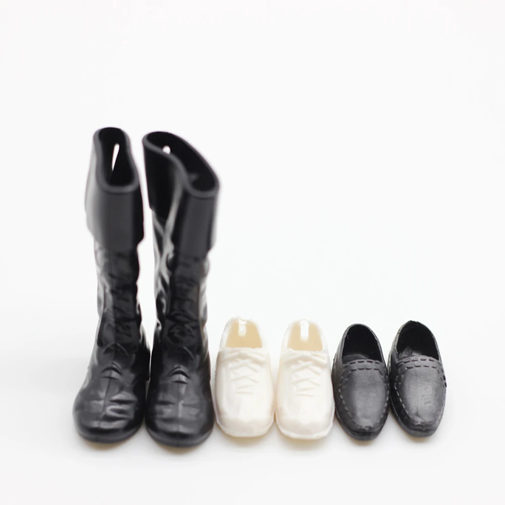 3pairs lot shoes for 1 6 doll Shoes for barbie doll boy friend male ken doll