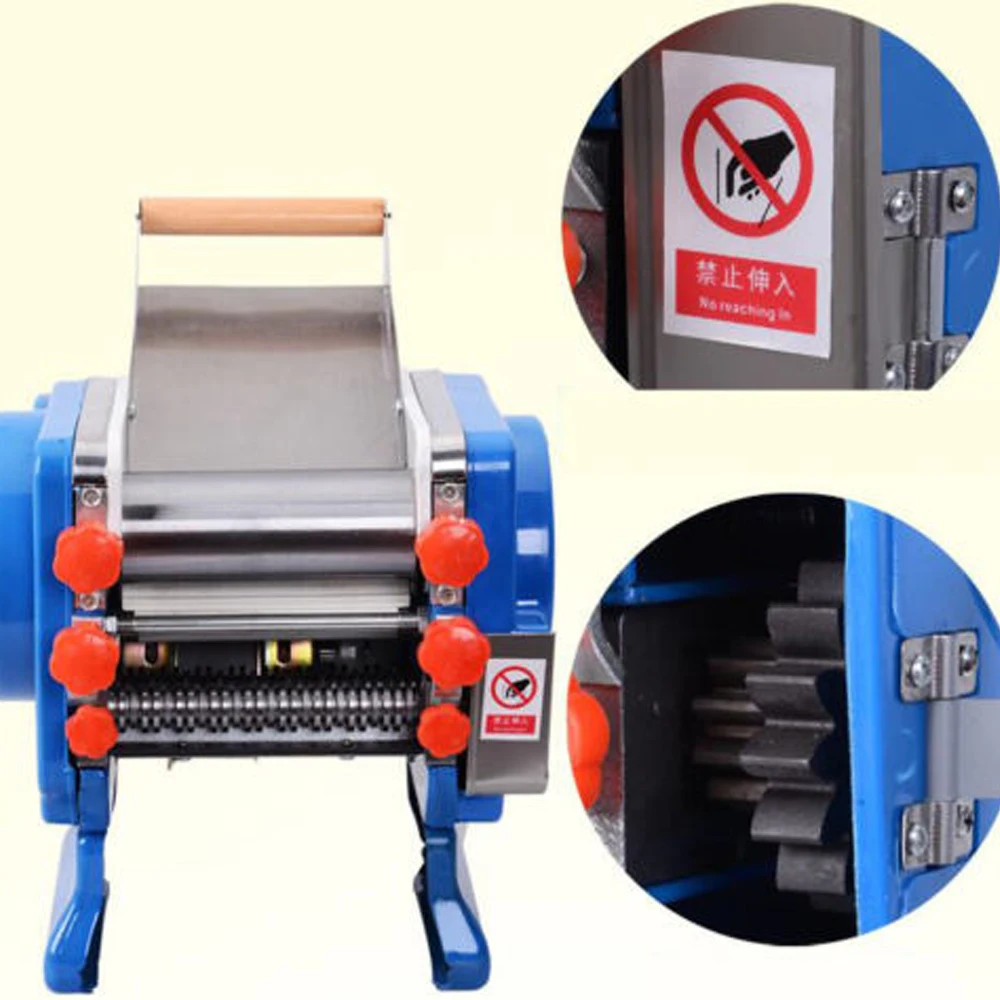 High-Quality-110V-220V-Electric-Dumpling-Skin-Noodle-Pasta-Maker-Machine-chopped-noodles-Automatic (2)