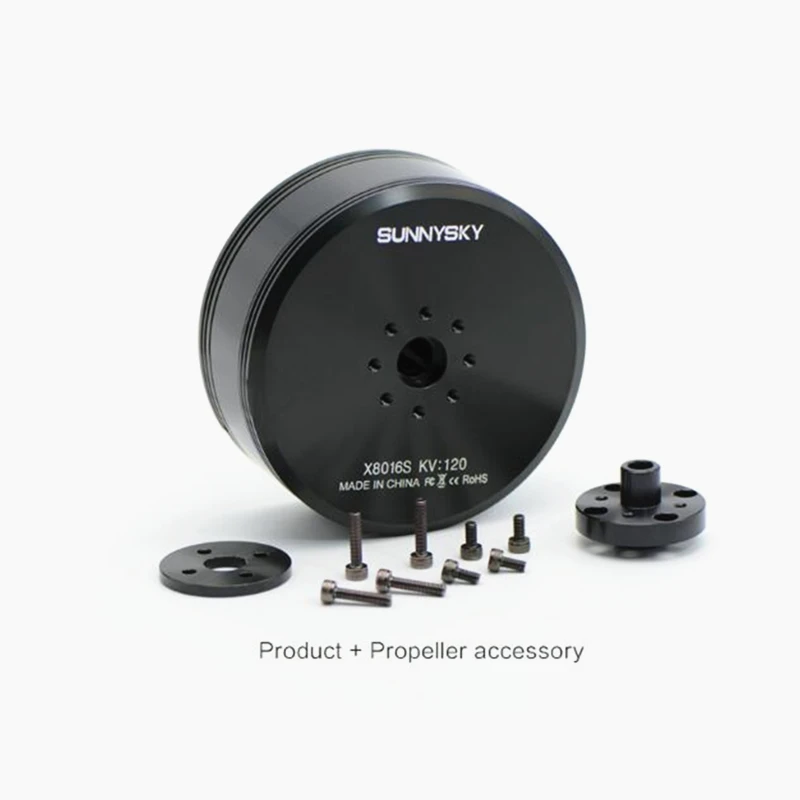 Оригинальный бесщеточный двигатель Sunnysky X8016S 100KV 120KV 170KV радиоуправляемые