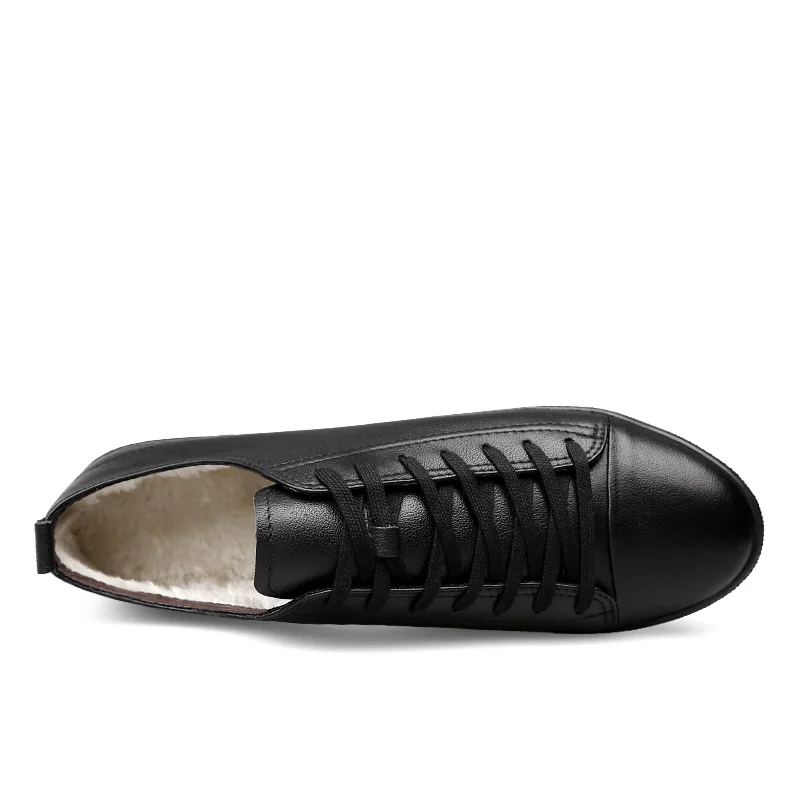 Men loafers Size 38-46 Men's Leather Casual Shoes Autumn Genuine Leather Shoes Men Fashion black Men shoes leather